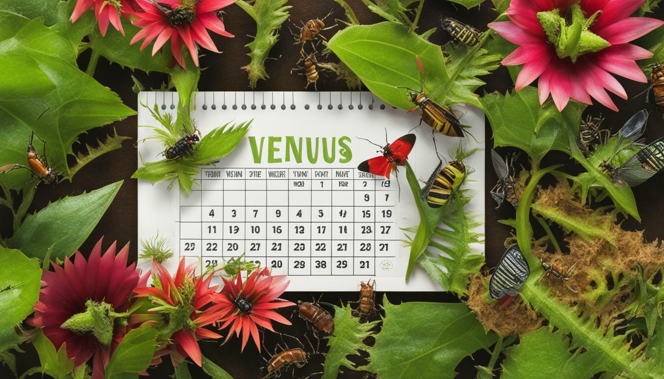 how often to feed venus fly trap