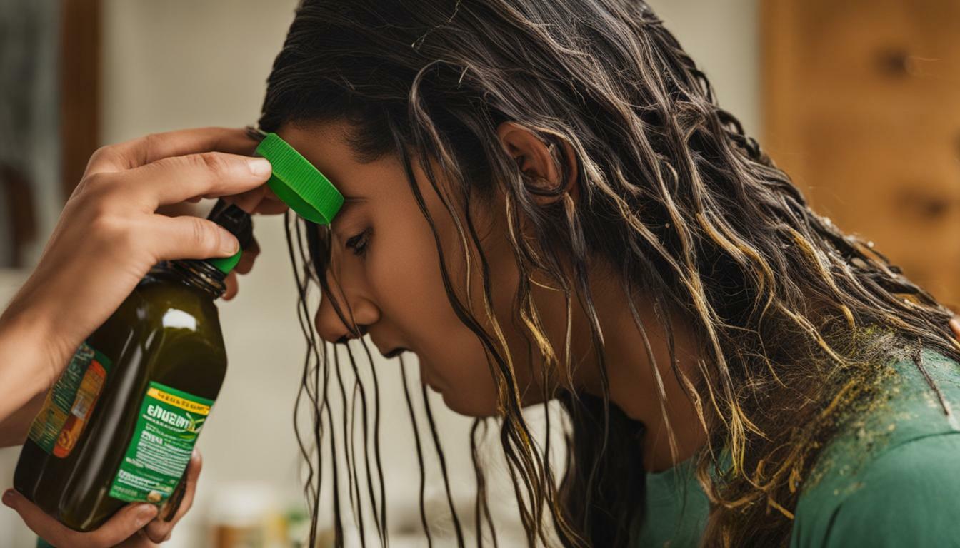 how to get fly trap glue out of hair