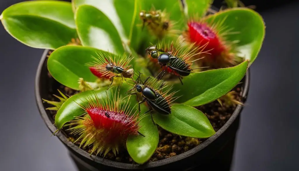 Can I Feed My Venus Fly Trap Mealworms flytrapinfo.com