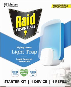 Raid Essentials Flying Insect Light Trap Starter Kit